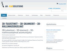 Tablet Screenshot of an-cadsolutions.fi
